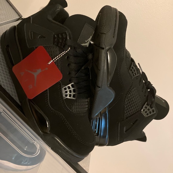 Jordan Black Cats size 9